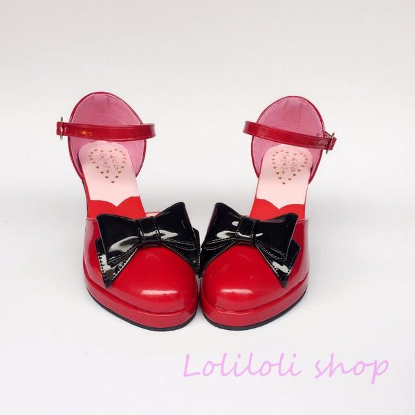 dress shoes princess sweet lolita loliloli yoyo japanese design custom large-size wine red bright skin high-heeled an1125, Black
dress shoes princess sweet lolita loliloli yoyo japanese design custom large-size wine red bright skin high-heeled an1125, Black