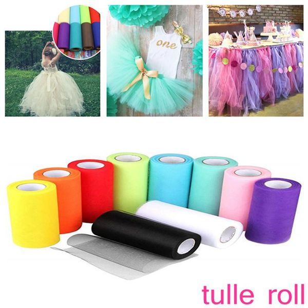 decorative flowers & wreaths 15cmx22m wedding tulle roll fabric tutu diy skirt gift craft party bow organza dress 6z-sh759
decorative flowers & wreaths 15cmx22m wedding tulle roll fabric tutu diy skirt gift craft party bow organza dress 6z-sh759