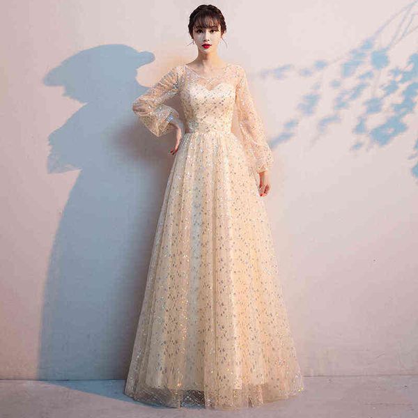 luxury prom dresses large evening mm2021 thin banquet temperament plus fat sister belly covering long, Black
luxury prom dresses large evening mm2021 thin banquet temperament plus fat sister belly covering long, Black