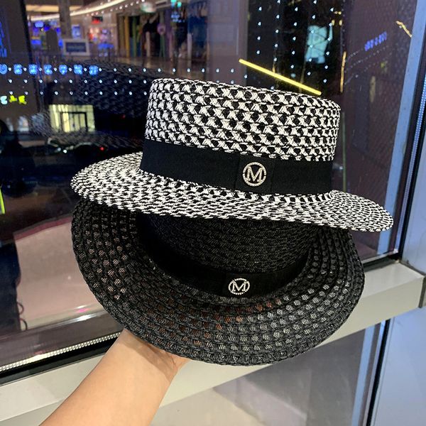 sun for women white with black plaid beach spring strokes femme casual summer hats wide edge elegant fedora, Blue;gray
sun for women white with black plaid beach spring strokes femme casual summer hats wide edge elegant fedora, Blue;gray