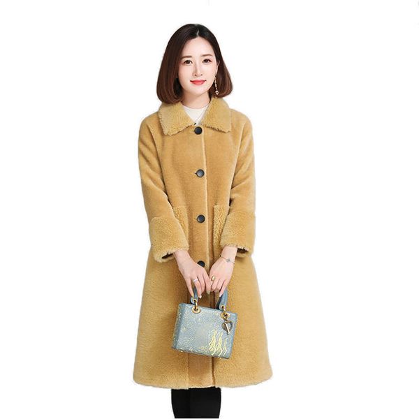 2021 new women winter english warm long coats of natural sheep cross mrs casual genuine skin coat outwear jaqueta j73 x0p6, Black
2021 new women winter english warm long coats of natural sheep cross mrs casual genuine skin coat outwear jaqueta j73 x0p6, Black