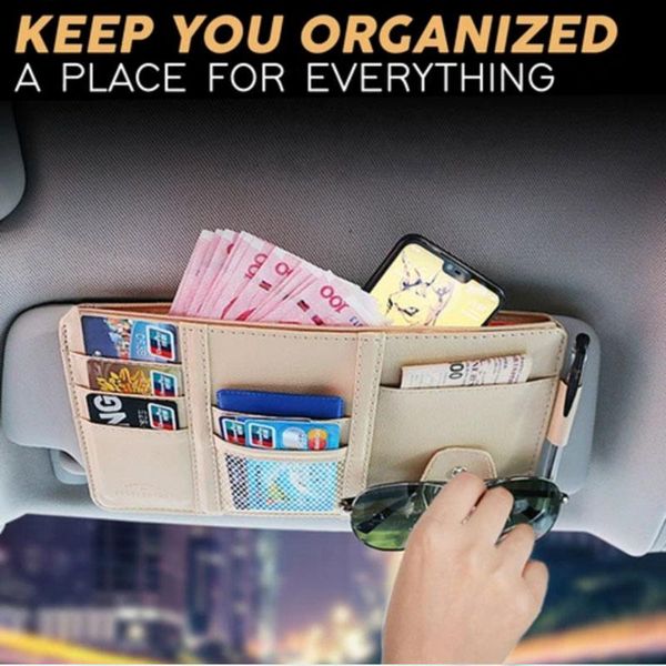 car organizer all-in-one sun visor pen card glasses storage bag holder auto interior pocket accessories decoration
car organizer all-in-one sun visor pen card glasses storage bag holder auto interior pocket accessories decoration