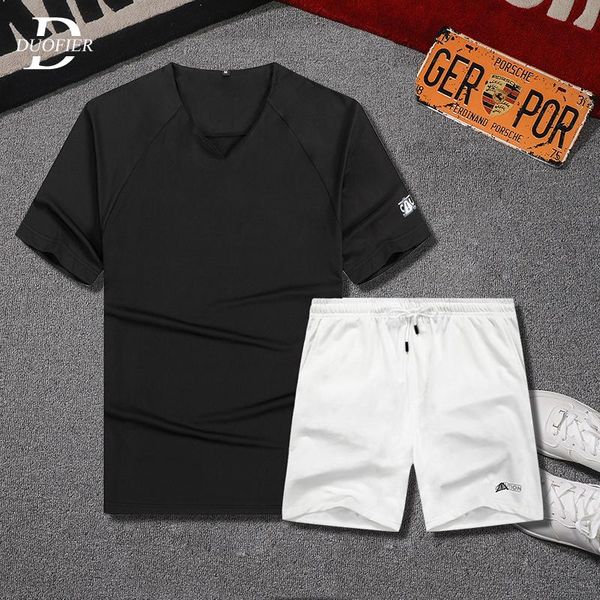 men's tracksuits mens sets v-neck summer solid color t-shirt+shorts 2 pieces suit men casual tracksuit high-quality jogging sports loos, Gray
men's tracksuits mens sets v-neck summer solid color t-shirt+shorts 2 pieces suit men casual tracksuit high-quality jogging sports loos, Gray