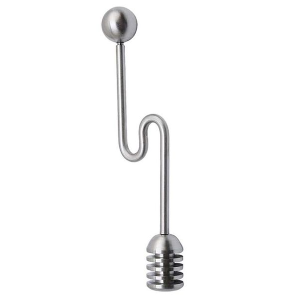 spoons stainless steel honey dipper stick, spoon mixing stick tool curved straight handle for pot jar containers
spoons stainless steel honey dipper stick, spoon mixing stick tool curved straight handle for pot jar containers