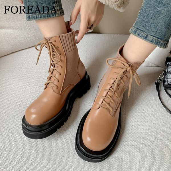boots foreada real leather woman med heel ankle lace up short platform thick ladies shoes autumn winter black1, Black
boots foreada real leather woman med heel ankle lace up short platform thick ladies shoes autumn winter black1, Black