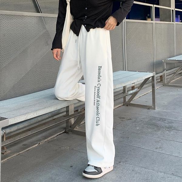 women's pants & capris 2021 autumn winter women harajuku korean fashion personality vintage sweet embroidery letters drawstring trouser, Black;white
women's pants & capris 2021 autumn winter women harajuku korean fashion personality vintage sweet embroidery letters drawstring trouser, Black;white