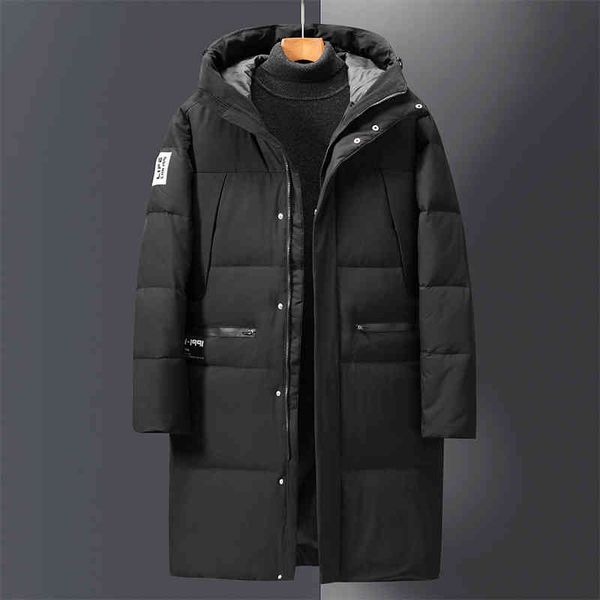2021 new et hooded thick warm white duck down winter coats men long parkas brand men's snow outerwear, Black;white
2021 new et hooded thick warm white duck down winter coats men long parkas brand men's snow outerwear, Black;white