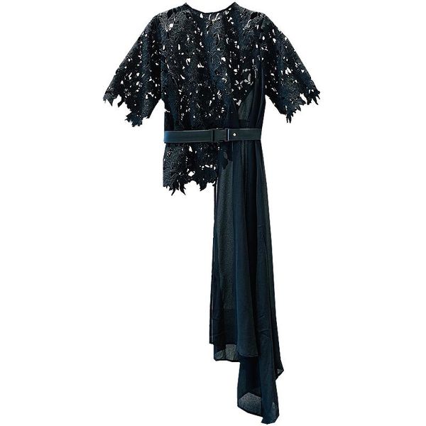 women's blouses & shirts 2021 ladies spring summer fairy hollow out lace panel irregular chiffon blouse women holiday beach long shirt, White
women's blouses & shirts 2021 ladies spring summer fairy hollow out lace panel irregular chiffon blouse women holiday beach long shirt, White