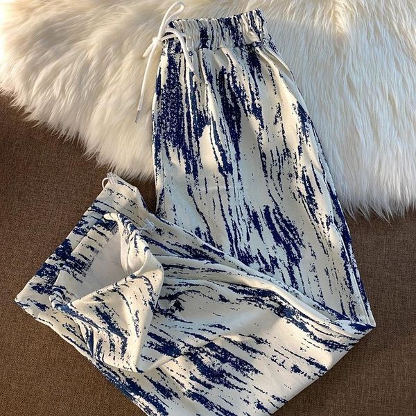 women's pants & capris high street bf tie-dyed cropped autumn korean style retro draping small high-looking versatile beam-leg, Black;white
women's pants & capris high street bf tie-dyed cropped autumn korean style retro draping small high-looking versatile beam-leg, Black;white