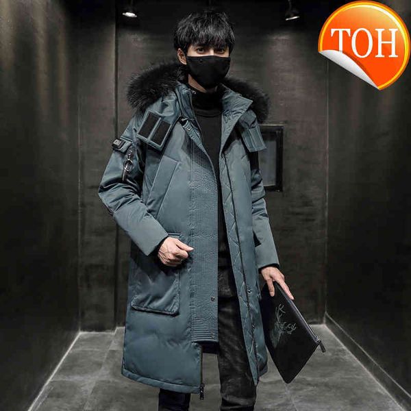 men 2021 winter solid new color parkas white duck down stand collar warm thick jacket male detachable hat casual parka coat, Black
men 2021 winter solid new color parkas white duck down stand collar warm thick jacket male detachable hat casual parka coat, Black