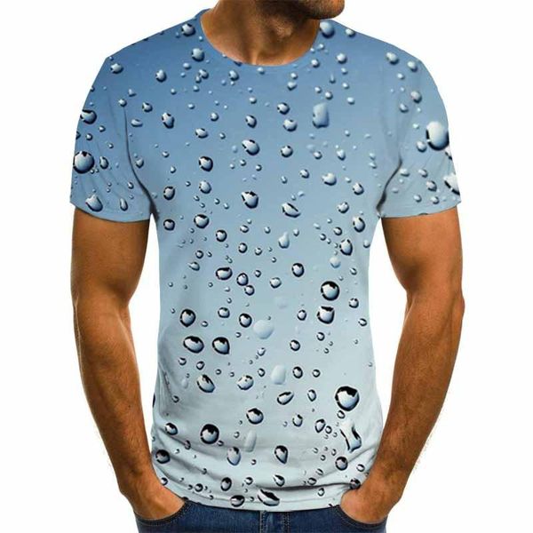 men's t-shirts 2021 cross-border explosions creative raindrop liquid printing 3dt shirt fashion trendy short-sleeved round neck t-shirt, White;black
men's t-shirts 2021 cross-border explosions creative raindrop liquid printing 3dt shirt fashion trendy short-sleeved round neck t-shirt, White;black