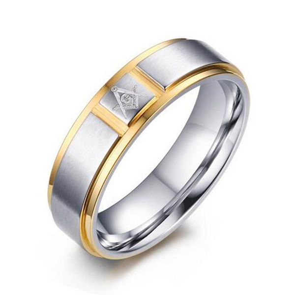 wedding rings cool masonic for men stainless steel with gold-color fashion ring, Slivery;golden
wedding rings cool masonic for men stainless steel with gold-color fashion ring, Slivery;golden