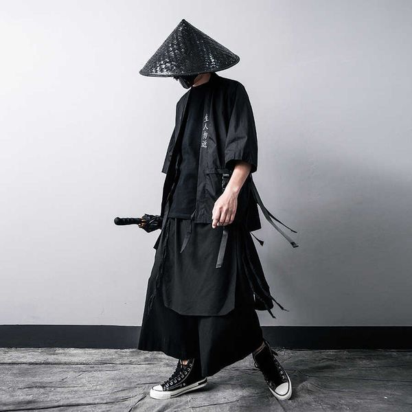 men's jackets summer jacket for hip hop jacker open stitch thin coat ribbons japanese samurai men windbreaker streetwear qoz8 jtlc, Black;brown
men's jackets summer jacket for hip hop jacker open stitch thin coat ribbons japanese samurai men windbreaker streetwear qoz8 jtlc, Black;brown