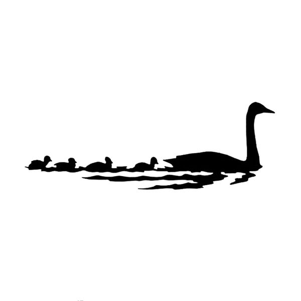 16*5.6cm swimming geese family of five car sticker warm and romantic car accessories motorcycle helmet car styling
16*5.6cm swimming geese family of five car sticker warm and romantic car accessories motorcycle helmet car styling