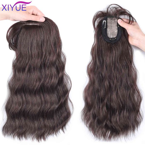xiyue long curly 3d fake invisible of head replacement clip on bangs covering gray hair extension, Black
xiyue long curly 3d fake invisible of head replacement clip on bangs covering gray hair extension, Black