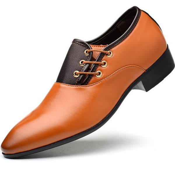 classic business men's designer dress shoes fashion elegant formal wedding slip on office oxford shoe for men party pu leahter luxurys, Black
classic business men's designer dress shoes fashion elegant formal wedding slip on office oxford shoe for men party pu leahter luxurys, Black