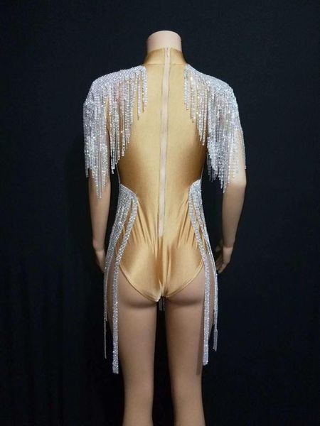 bling silver rhinestones fringes bodysuit birthday celebrate costume female singer bling tassel leotard stage dance wear, Black;red
bling silver rhinestones fringes bodysuit birthday celebrate costume female singer bling tassel leotard stage dance wear, Black;red