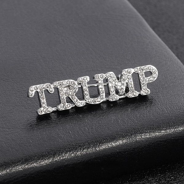 pins, brooches shine iced out republican campaign political election great trump badge silver color lapel brooch metal coat collar pin jewel, Gray
pins, brooches shine iced out republican campaign political election great trump badge silver color lapel brooch metal coat collar pin jewel, Gray