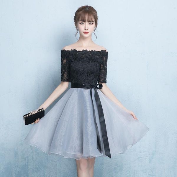 short chinese oriental black wedding female noble cheongsam off shoulder evening dress elegant modern celebrity banquet dresses, Red
short chinese oriental black wedding female noble cheongsam off shoulder evening dress elegant modern celebrity banquet dresses, Red