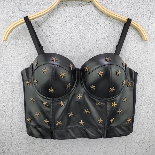 nightclub costumes women black leather short vest punk dj clothes gogo rave outfit stage performance european clothing 2087, Black;red
nightclub costumes women black leather short vest punk dj clothes gogo rave outfit stage performance european clothing 2087, Black;red