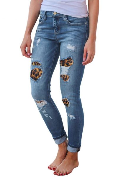 women's jeans 2021 s-2xl leopard print stretch mid-rise ripped stitching denim plus size woman, Blue
women's jeans 2021 s-2xl leopard print stretch mid-rise ripped stitching denim plus size woman, Blue