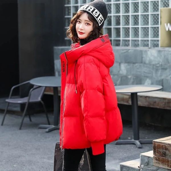 women's jackets female winter jacket fashion cotton quilted parka outwear with loose hoodie oversize women's casual coat xakm, Black;brown
women's jackets female winter jacket fashion cotton quilted parka outwear with loose hoodie oversize women's casual coat xakm, Black;brown