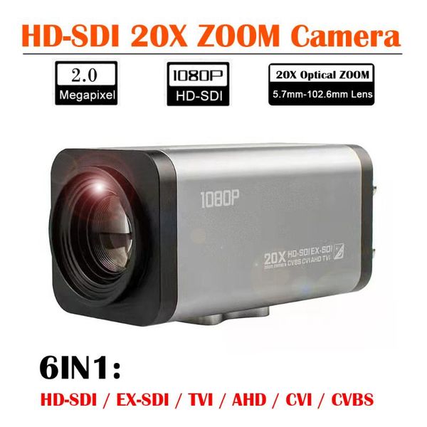 cameras cctv industry hd-sdi auto 20x zoom focus lens 2mp 1080p d-sdi / ex-sdi ahd cvi tvi cvbs 6 in 1 security box sdi camera
cameras cctv industry hd-sdi auto 20x zoom focus lens 2mp 1080p d-sdi / ex-sdi ahd cvi tvi cvbs 6 in 1 security box sdi camera