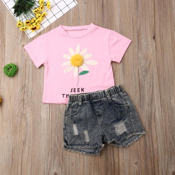 clothing sets baby & children's 1-6years toddler girl clothes 3d flower shirt denim jeans summer outfits set, White
clothing sets baby & children's 1-6years toddler girl clothes 3d flower shirt denim jeans summer outfits set, White