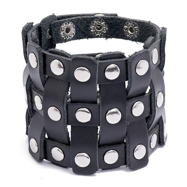 charm bracelets unique cuff wristband faux leather bracelet vintage adjustable punk bangle jewelry accessories gifts, Golden;silver
charm bracelets unique cuff wristband faux leather bracelet vintage adjustable punk bangle jewelry accessories gifts, Golden;silver