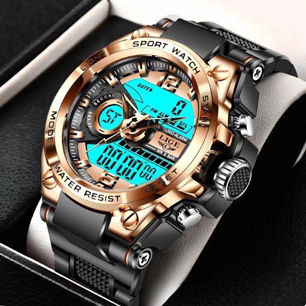 lige sport military wrist watch men watches brand male watch for men clock dual display wristwatch army outdoor waterproof watch
lige sport military wrist watch men watches brand male watch for men clock dual display wristwatch army outdoor waterproof watch