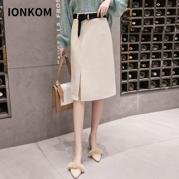 skirts ionkom elegant modern lady high waist knee-length skirt women zip back split hem autumn winter female casual, Black
skirts ionkom elegant modern lady high waist knee-length skirt women zip back split hem autumn winter female casual, Black
