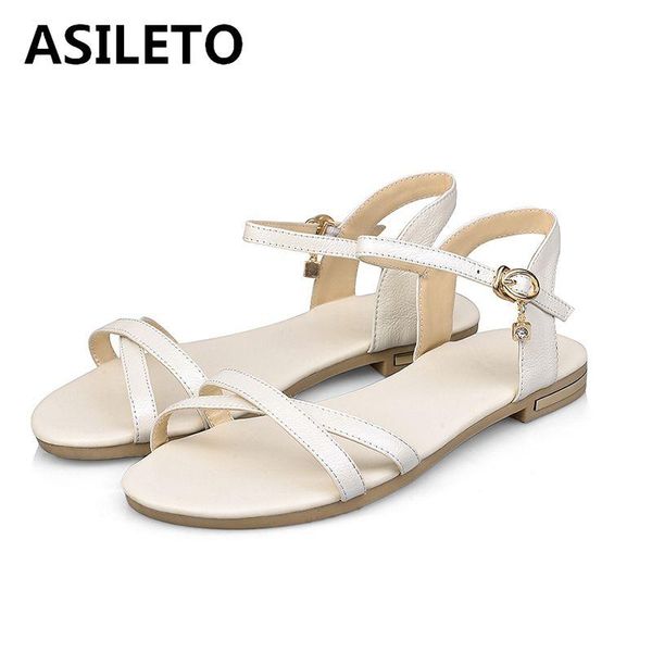 asileto size 45 46 flat sandals for women leather summer shoes buckle rhinestone flat shoes open toe strap sandalias sandales, Black
asileto size 45 46 flat sandals for women leather summer shoes buckle rhinestone flat shoes open toe strap sandalias sandales, Black