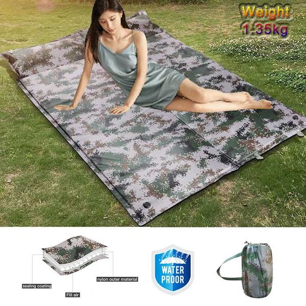 outdoor pads 1.35kg camping self-inflatable mattress sleeping mat equipment self tent pillow sleep hiking trekking camp bed travel
outdoor pads 1.35kg camping self-inflatable mattress sleeping mat equipment self tent pillow sleep hiking trekking camp bed travel