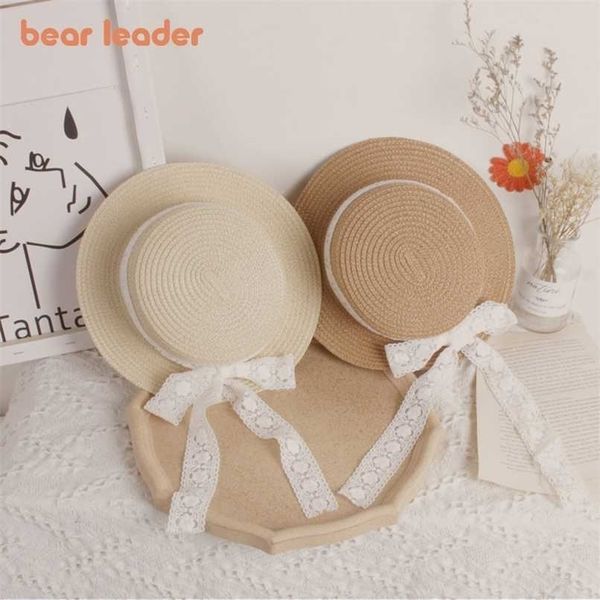 bear leader summer children's straw hats baby girls breathable lace cap bow beach sun kids princess travel sunshade 211023, Yellow
bear leader summer children's straw hats baby girls breathable lace cap bow beach sun kids princess travel sunshade 211023, Yellow