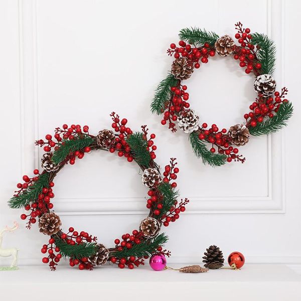 decorative flowers & wreaths christmas wreath garland pendant home decoration door hanging artificial pine cone foam rattan circle wedding
decorative flowers & wreaths christmas wreath garland pendant home decoration door hanging artificial pine cone foam rattan circle wedding