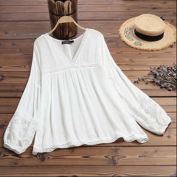 office women work white shirts zanzea 2021 autumn long sleeve patchwork blouse casual solid blusas tunic plus size 5xl
office women work white shirts zanzea 2021 autumn long sleeve patchwork blouse casual solid blusas tunic plus size 5xl