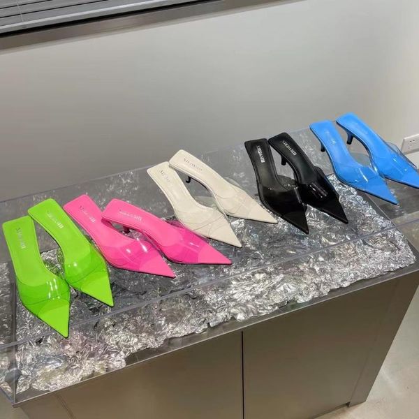 slippers pointed peep toe candy color transparent jelly shoes shallow slip on mules thin low heels blue/black/green/pink/white shoe 
slippers pointed peep toe candy color transparent jelly shoes shallow slip on mules thin low heels blue/black/green/pink/white shoe