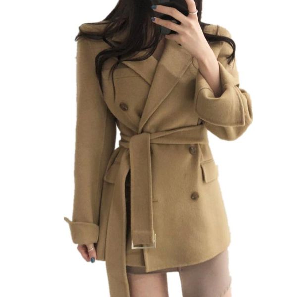 women's suits & blazers 2021 autumn winter women woolen formal jackets outerwear lace up office lady wild, White;black
women's suits & blazers 2021 autumn winter women woolen formal jackets outerwear lace up office lady wild, White;black