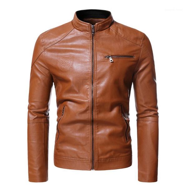 men's fur & faux 2021 spring autumn zipper standing collar motorcycle leather jacket men, Black
men's fur & faux 2021 spring autumn zipper standing collar motorcycle leather jacket men, Black