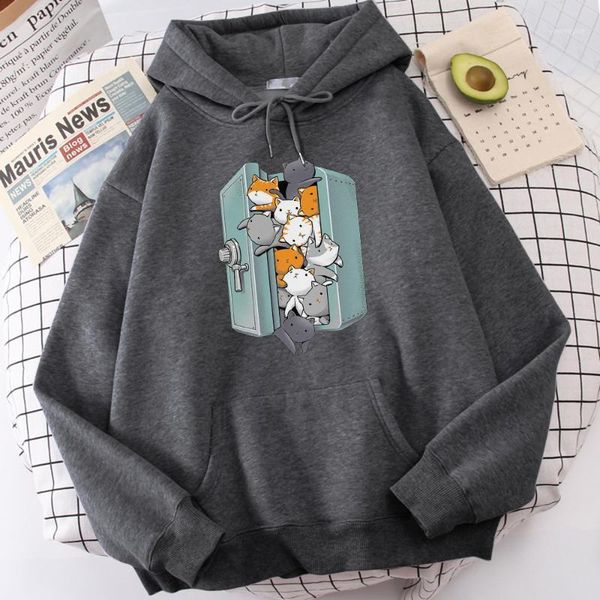 men's hoodies & sweatshirts loose vintage sportwear treasure cute cats printing men hooded coldproof fashion male sweatshirt large size, Black
men's hoodies & sweatshirts loose vintage sportwear treasure cute cats printing men hooded coldproof fashion male sweatshirt large size, Black