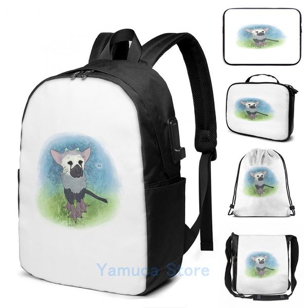 backpack funny graphic print trico sitting usb charge men school bags women bag travel laptop
backpack funny graphic print trico sitting usb charge men school bags women bag travel laptop