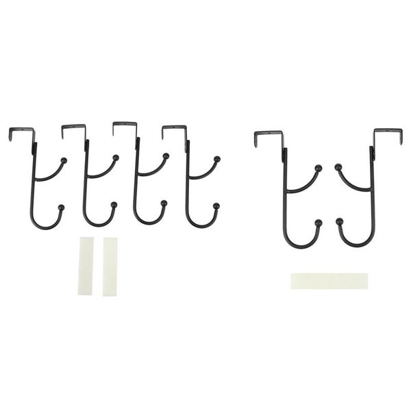 hooks & rails decorative over door double hook storage organizer rack for coats, hoodies, hats, scarves, purses, leashes
hooks & rails decorative over door double hook storage organizer rack for coats, hoodies, hats, scarves, purses, leashes
