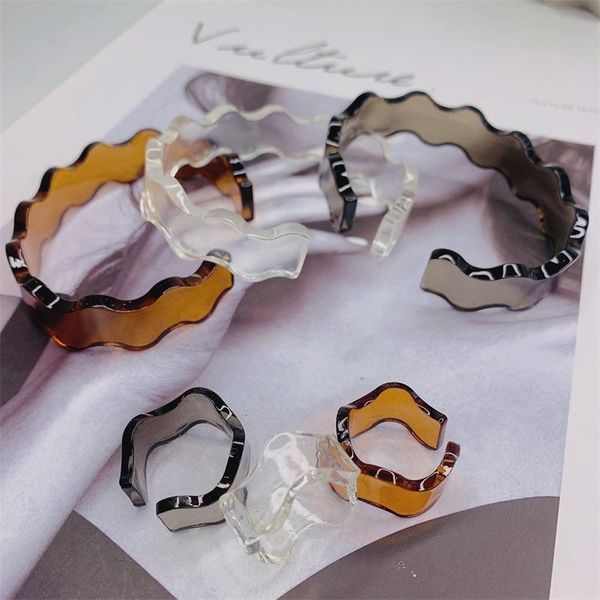 bangle 2021 ines color transparent clear acrylicresin circle wave open bracelet for women, Black
bangle 2021 ines color transparent clear acrylicresin circle wave open bracelet for women, Black