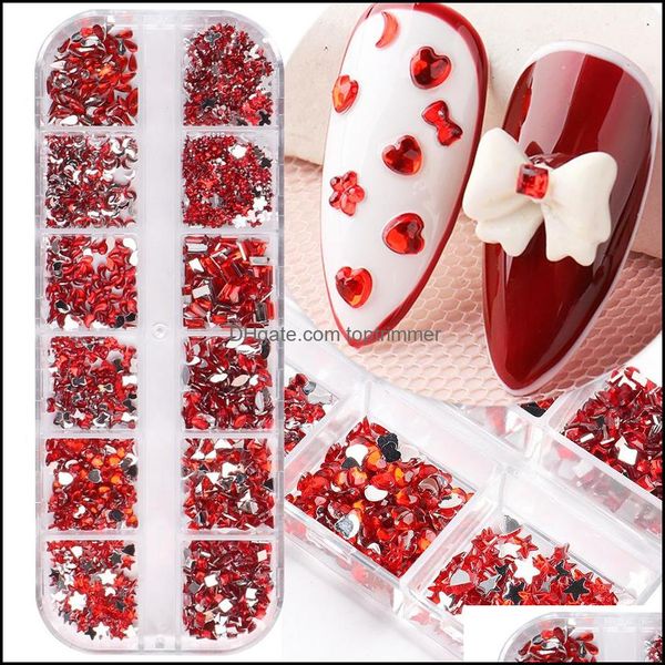 decorations health beauty1 box nail art decoration 12-grid resin fancy shape diamonds for salon & fingernail beauty diy drop delivery 2021 f, Silver;gold
decorations health beauty1 box nail art decoration 12-grid resin fancy shape diamonds for salon & fingernail beauty diy drop delivery 2021 f, Silver;gold