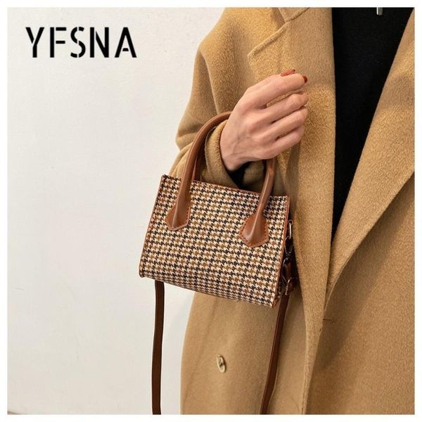 shoulder bags women's bag vintage houndstooth pu leather clutch women casual handle small crossbody purse
shoulder bags women's bag vintage houndstooth pu leather clutch women casual handle small crossbody purse