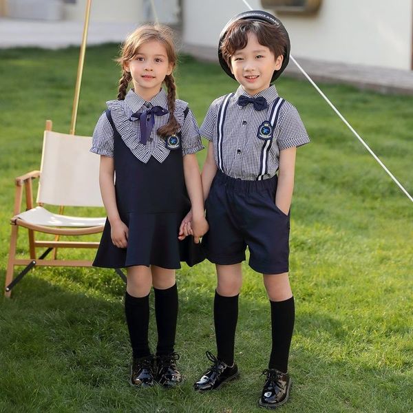 clothing sets kid korean japanese navy school uniform for girl boy turn down collar gingham dress shirt shorts clothes set student outfit su, White
clothing sets kid korean japanese navy school uniform for girl boy turn down collar gingham dress shirt shorts clothes set student outfit su, White