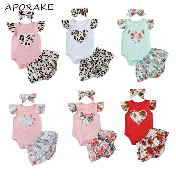 clothing sets 2021 0-18m infant girl set hearts sleeve o neck romper leopard layered tutu shorts skrit+headband summer 3pcs, White
clothing sets 2021 0-18m infant girl set hearts sleeve o neck romper leopard layered tutu shorts skrit+headband summer 3pcs, White