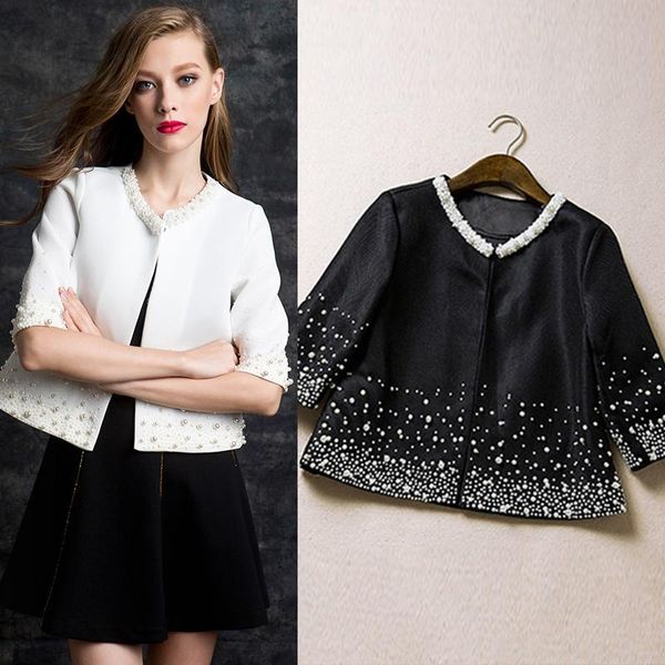 women's jackets her all-match short spring and autumn ladies jacket women real small coat thin white shorts, Black;brown
women's jackets her all-match short spring and autumn ladies jacket women real small coat thin white shorts, Black;brown