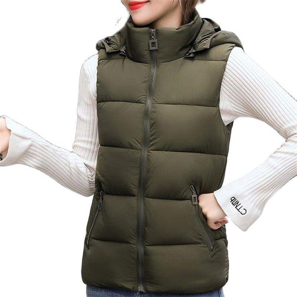 women's vests women sleeveless vest winter warm plus size down cotton padded jacket female veats waistcoat waistcoats, Black;white
women's vests women sleeveless vest winter warm plus size down cotton padded jacket female veats waistcoat waistcoats, Black;white