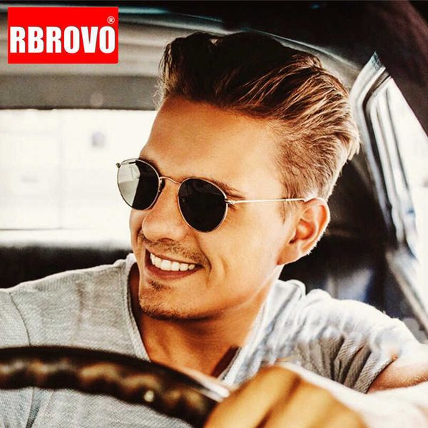 rbrovo 2021 metal vintage sunglasses men mirror classic retro street beat round glasses women glasses driving oculos de sol p0814, White;black
rbrovo 2021 metal vintage sunglasses men mirror classic retro street beat round glasses women glasses driving oculos de sol p0814, White;black
